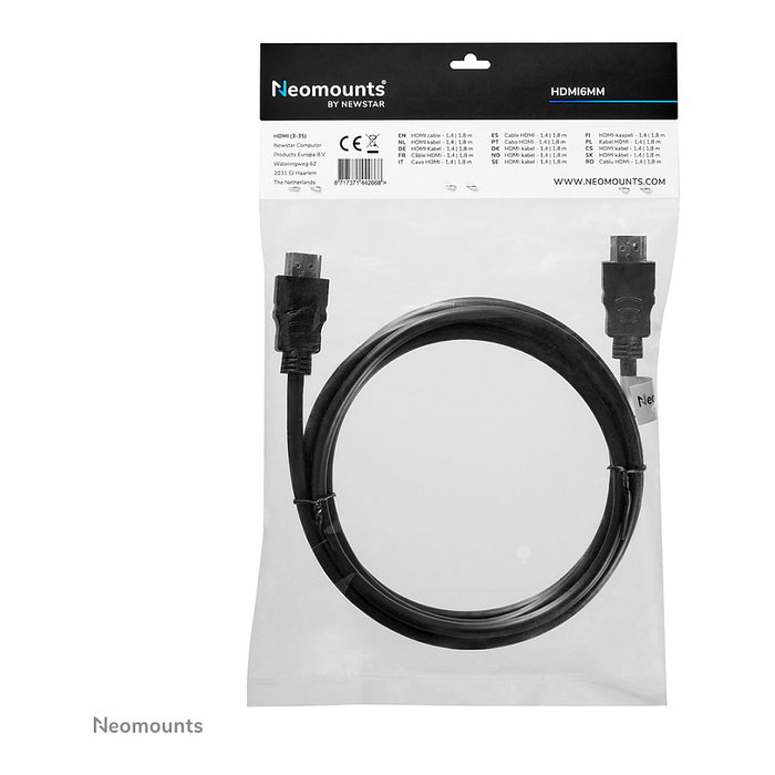 Newstar Cable HDMI Alargador 2 metros Newstar Cable HDMI Alargador 2 metros