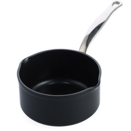 GreenPan Barcelona Pro Saucepan con vertedores 16cm Negro