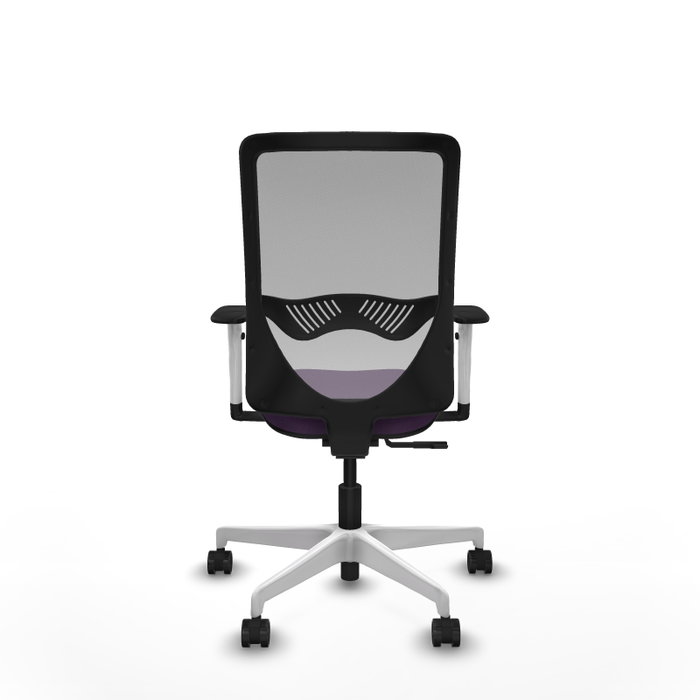 PIQUERAS Y CRESPO Silla de oficina Zulema con mecanismo Sincro, Morado y Gris PIQUERAS Y CRESPO Silla de oficina Zulema con mecanismo Sincro, Morado y Gris