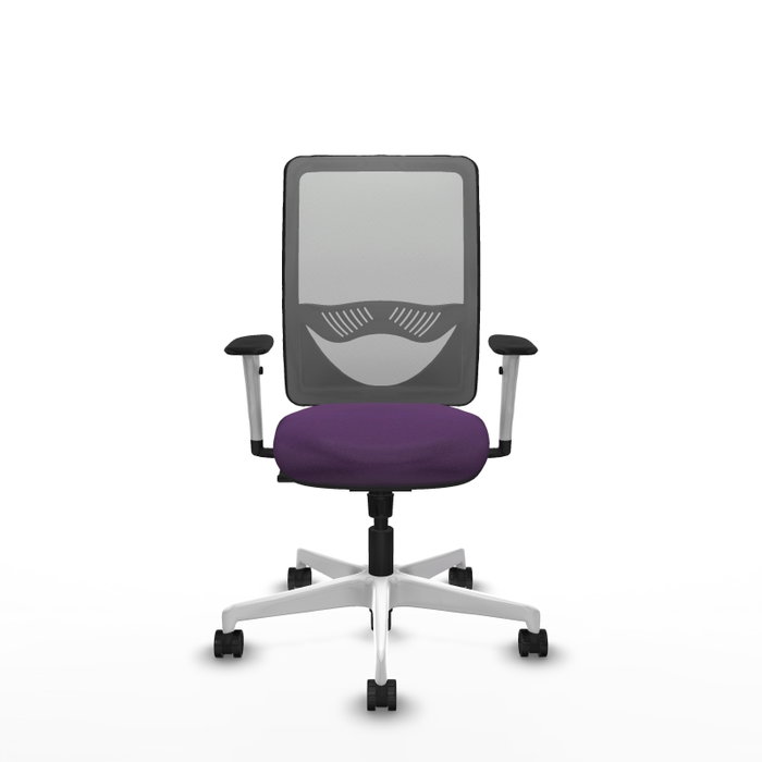 PIQUERAS Y CRESPO Silla de oficina Zulema con mecanismo Sincro, Morado y Gris PIQUERAS Y CRESPO Silla de oficina Zulema con mecanismo Sincro, Morado y Gris