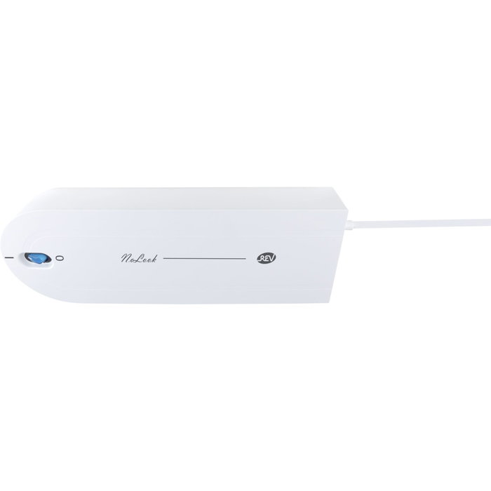 Rev NoLook Regleta Múltiple 4=8 Plegable con Interruptor, Blanco, 1,4 m