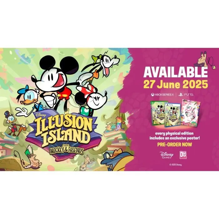 Just For Games JUS1744277964982 Disney Illusion Island protagonizado por Mickey y sus amigos - Xbox Series