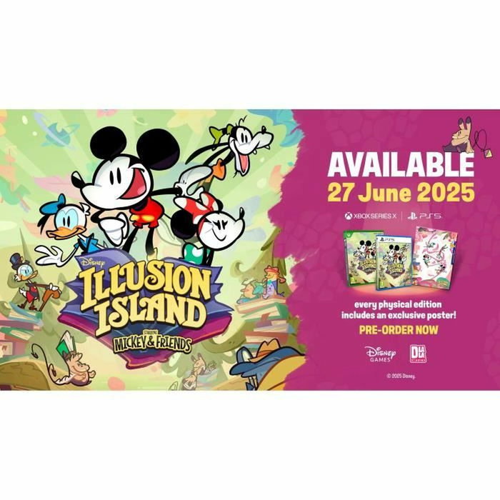 Just For Games Disney Illusion Island para Xbox Series Just For Games Disney Illusion Island para Xbox Series