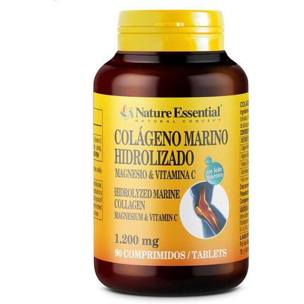 NATURE ESSENTIAL Colágeno Marino Hidrolizado + Magnesio 1200mg 90 Comp.