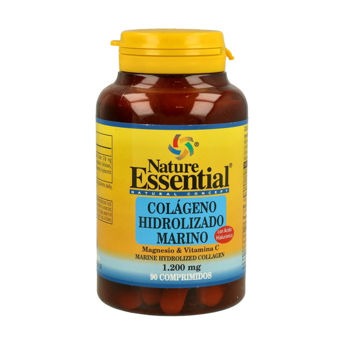 Nature Essential Colágeno Marino Hidrolizado + Magnesio 1200mg 90 comprimidos Nature Essential Colágeno Marino Hidrolizado + Magnesio 1200mg 90 comprimidos