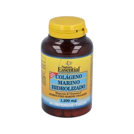 NATURE ESSENTIAL Colageno Marino Hidrolizado + Magnesio 1200Mg 90 Comprimidos
