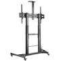 Aisens Soporte de Suelo FT100TE-171 para TV 60-100" con Ruedas y Manivela, hasta 100kg
