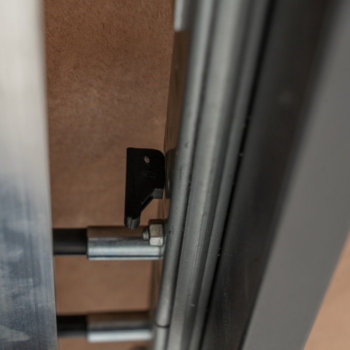 Mesa Extensible Natural-Negro Dm-Metal 160 X 90 X 77 cm