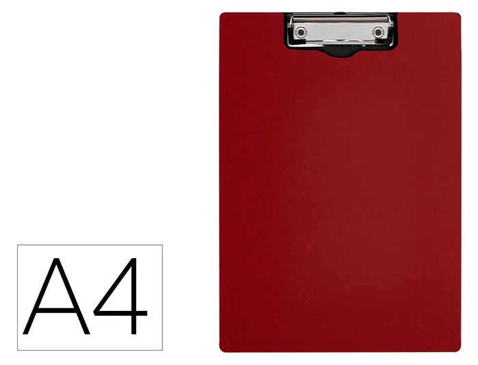 Q-connect Carpeta Miniclip Superior Din A4 Rojo Q-connect Carpeta Miniclip Superior Din A4 Rojo