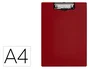 Q-connect Carpeta Miniclip Superior Din A4 Rojo