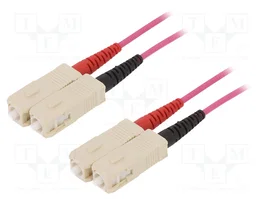 LAPP Cable de conexión de fibra óptica OM4 duplex SC/UPC 2m