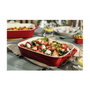 Staub 40511-148-0 Fuente para horno universal Rectangular Rojo Cerámico 34x24cm