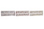 DKD Home Decor Set de 24 Pinzas de Madera Ángel Surtido