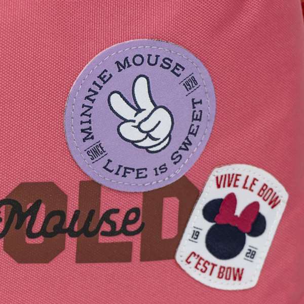 Cerdá Mochila Casual Minnie 32.0 x 12.0 x 42.0 cm Coral