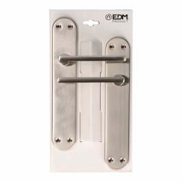 Edm Juego de manilla modelo 606, níquel satinado, 45 mm
