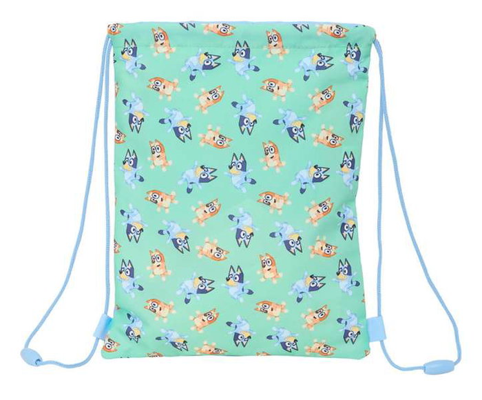 Safta Saco Plano Junior Bluey "Sisters" 26x34x1 cm