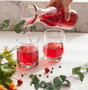 LAV Set de 6 Vasos para Agua, Colección Tuana, Capacidad 320 cc, Cristalería de Vidrio, 7.5 x 7.5 x 9.5 cm (8 Cajas)