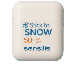 Sensilis Stick to Snow SPF 50+ Protector Solar Barra Invisible Alta Protección 10 g