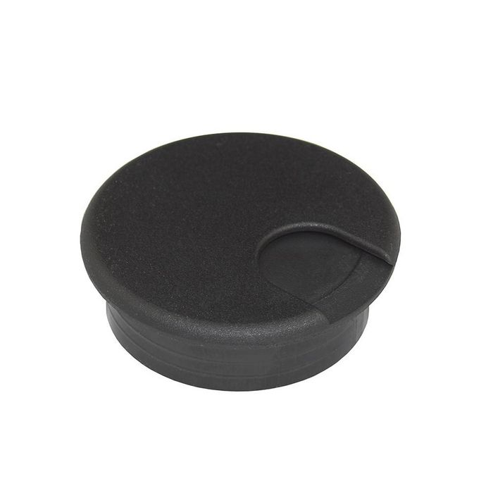 Forming Function Organizador de Cables de Escritorio Ø 60 mm Negro