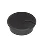 Forming Function Organizador de Cables de Escritorio Ø 60 mm Negro