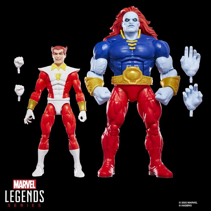 Hasbro Marvel Legends Series Pack 2 Figuras Coleccionables con Accesorios: Starfox y Champion of the Universe