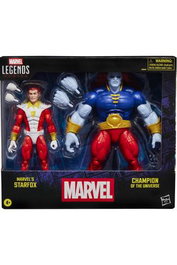 Marvel Legends Pack de 2 Figuras Marvel's Starfox & Champion of the Universe 15 cm