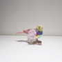 DKD Home Decor Figura Pájaro Poliester Surtido de 3 Unidades