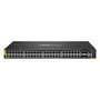 HPE Aruba Networking CX 6200F Switch 48 Puertos Gigabit PoE Clase 4 Gestionado L3, 4 SFP+, 370W, 1U, Montaje Rack (EN)