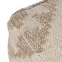 Puf Blanco Natural Lana-Algodón 45 X 45 X 45 cm