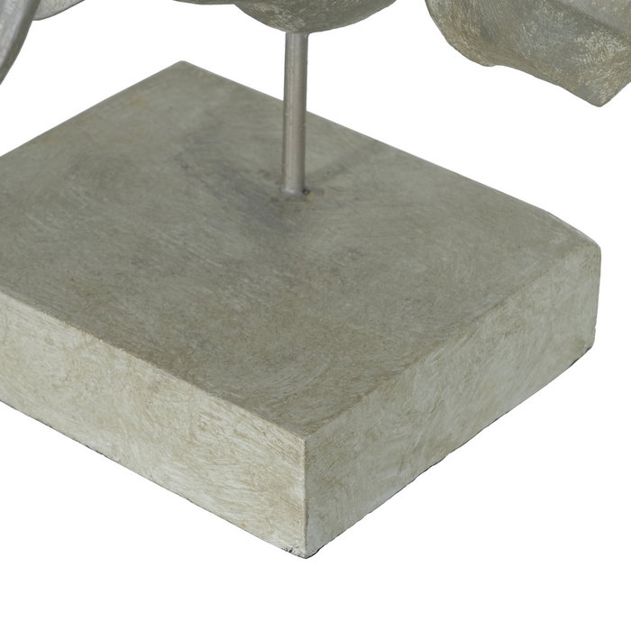 Figura Elefante Madera-Hierro Decoración 35 X 21 X 35 cm