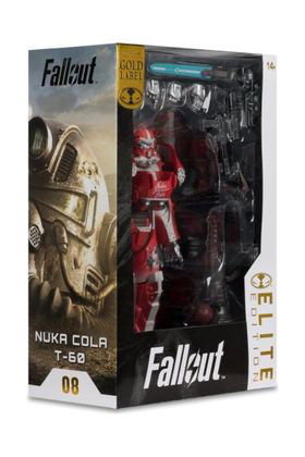 McFarlane Toys Figura Nuka Cola T-60 Gold Label Fallout 76 Elite Edition 19 cm