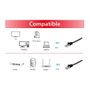 EQUIP Cable Patchkabel Cat6A U/FTP Plano Negro 2m