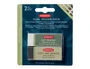 Derwent Goma de Borrar Dual Plástico Sintético Pack 2 Unidades para Lápiz No Abrasiva