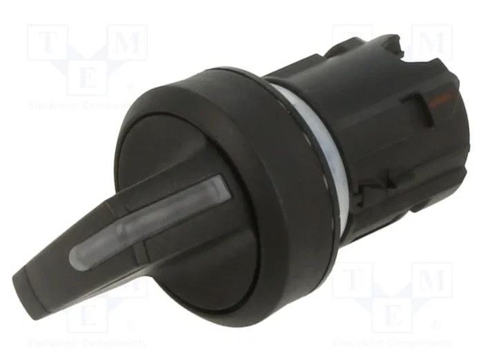 SIEMENS Interruptor rotativo de 22mm con 2 posiciones, negro SIEMENS Interruptor rotativo de 22mm con 2 posiciones, negro