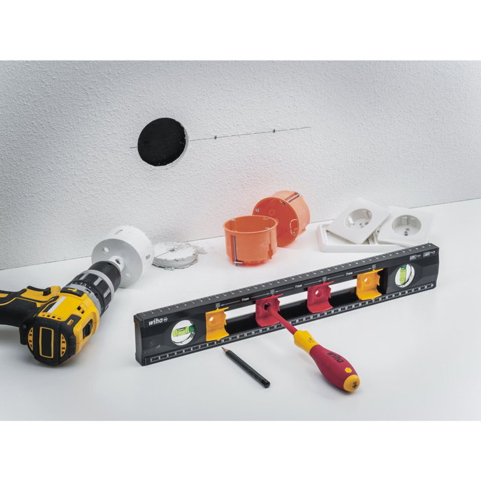 Wiha SB 246-91 Nivel de burbuja para electricistas