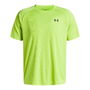 Camiseta de Manga Corta Hombre Under Armour Tech Textured Verde limón 14 Años