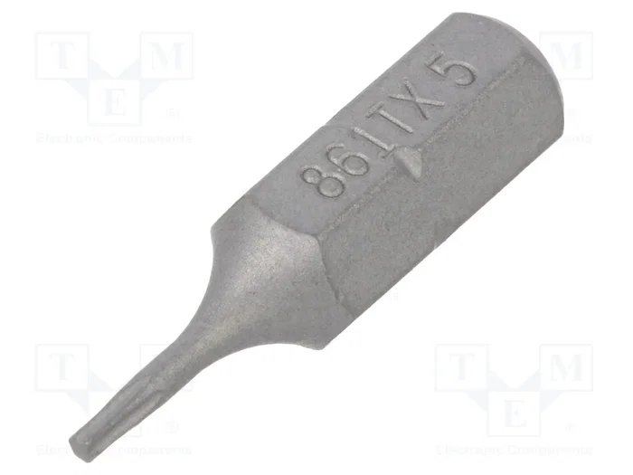 BETA Punta de destornillador Torx® TX05 25 mm 1/4 pulgada BETA Punta de destornillador Torx® TX05 25 mm 1/4 pulgada