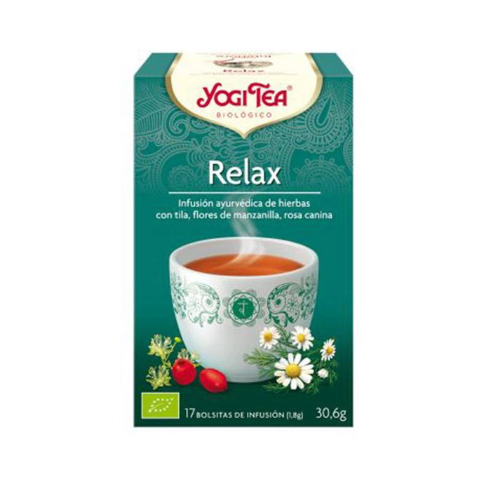 YOGI TEA Infusión Relax de 17 bolsitas