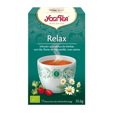 YOGI TEA Infusión Relax 17 bolsitas YOGI TEA Infusión Relax 17 bolsitas