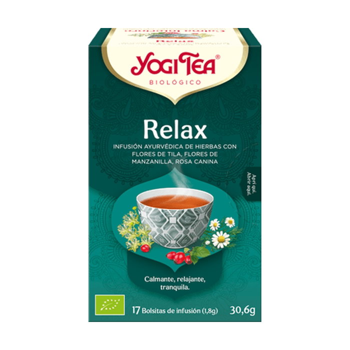 YOGI TEA Infusión Relax 17 bolsitas
