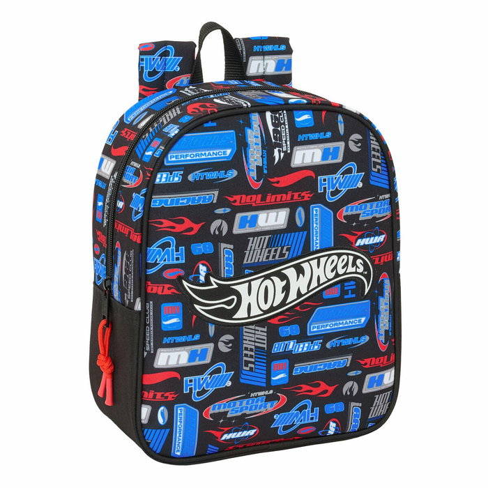 Safta Mochila de Guardería Hot Wheels Adaptable a Carrito Safta Mochila de Guardería Hot Wheels Adaptable a Carrito