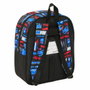 Safta Mochila de Guardería Hot Wheels Adaptable a Carrito