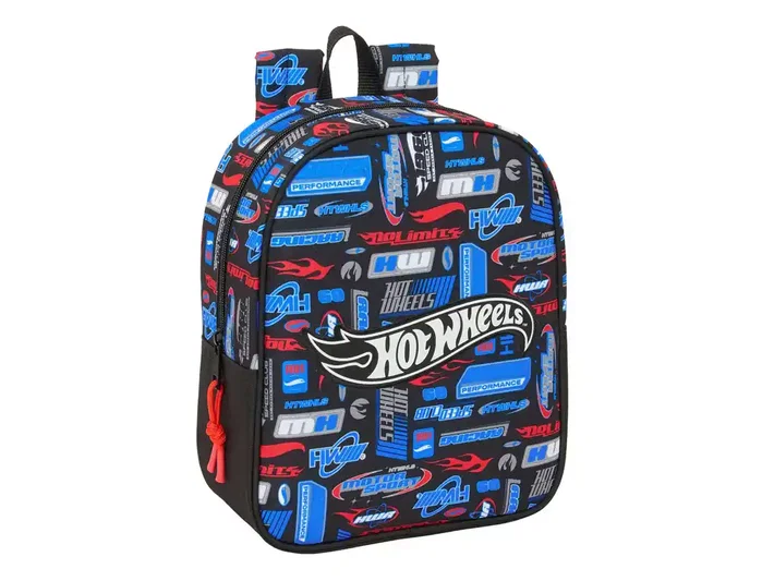 Safta Mochila de Guardería Hot Wheels Adaptable a Carrito Safta Mochila de Guardería Hot Wheels Adaptable a Carrito