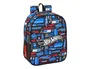 Safta Mochila de Guardería Hot Wheels Adaptable a Carrito