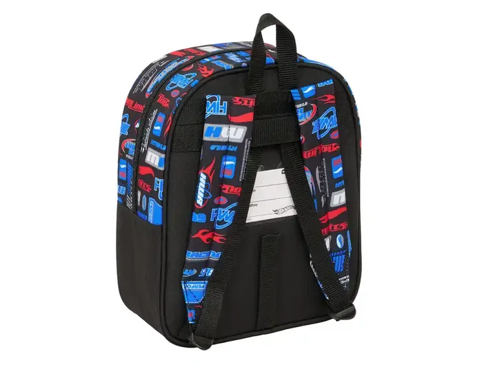Safta Mochila de Guardería Hot Wheels Adaptable a Carrito Safta Mochila de Guardería Hot Wheels Adaptable a Carrito
