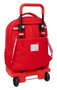 Safta Mochila Grande Con Ruedas Compact Extraible 33x45x22cm - Para Viajes y Escuela