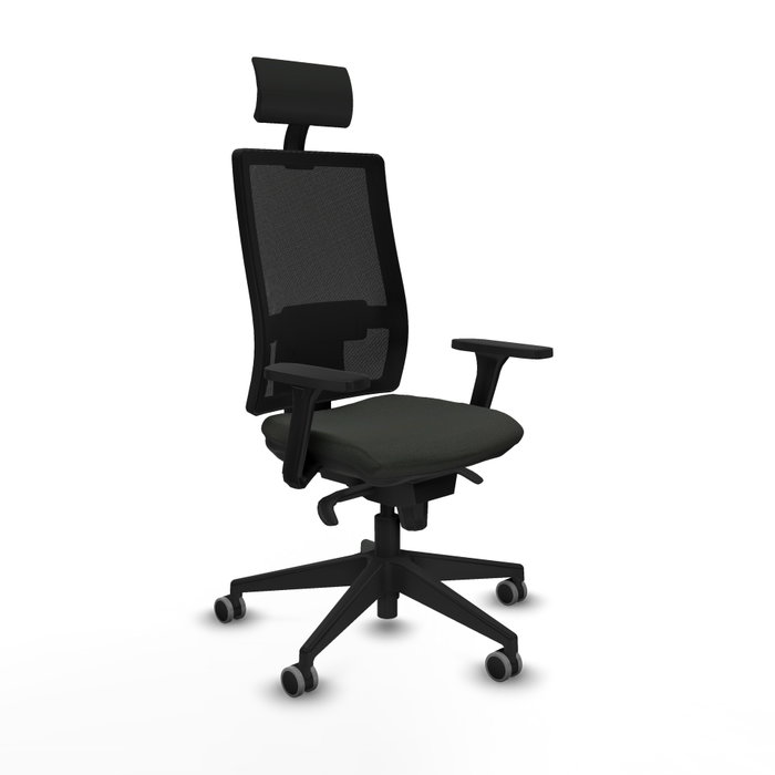 PIQUERAS Y CRESPO Silla de oficina Horna con Mecanismo Sincro y Brazos 3D PIQUERAS Y CRESPO Silla de oficina Horna con Mecanismo Sincro y Brazos 3D