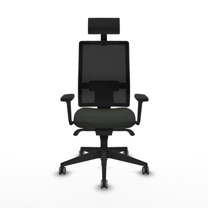 PIQUERAS Y CRESPO Silla de oficina Horna con Mecanismo Sincro y Brazos 3D PIQUERAS Y CRESPO Silla de oficina Horna con Mecanismo Sincro y Brazos 3D