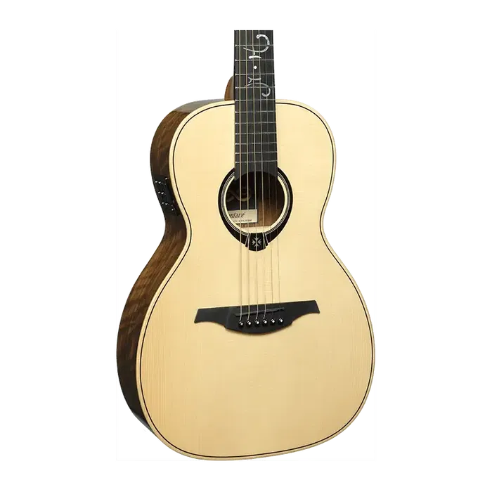 LAG Guitarra Acústica Parlor Michel Haumont T318 A/E - Natural