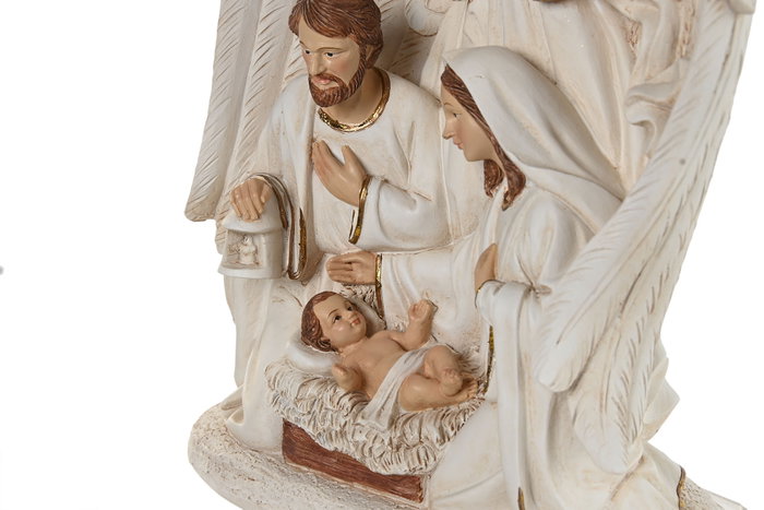 DKD Home Decor Nacimiento de Ángel Blanco en Resina DKD Home Decor Nacimiento de Ángel Blanco en Resina